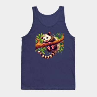 Joyful Opossum Tank Top